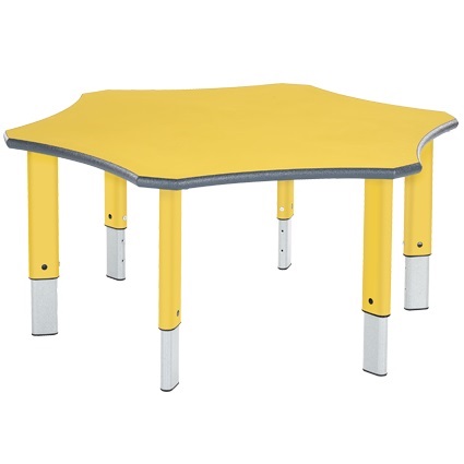Flower Height Adjustable Primary School Tables