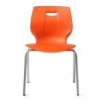 Geo Secondary Classroom Chairs - Orange