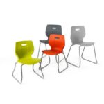 GEO Skid Base Secondary Classroom Chairs