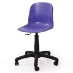 Harmony ICT Swivel Height Adjustable Chairs - Purple