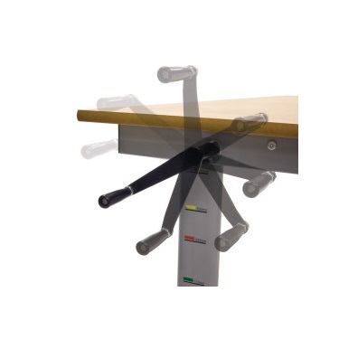 MT Height Adjustable HA200 School Tables - Durable PU Edge - Crank Handle Adjuster