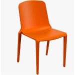 Hatton UV Protected Multipurpose Stacking Chairs - Orange