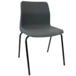 Adult Classroom Chairs - Royal Blue or Black