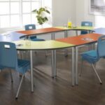 Staff / Student Contemporary Modular Collaborative Meeting Room Tables