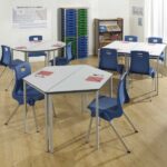 MT FW Classroom Desks for Students - PVC / ABS Buro Edge - Layout Ideas