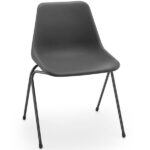 Robin Day Polyside Multifunctional Chairs for Adults - Charcoal