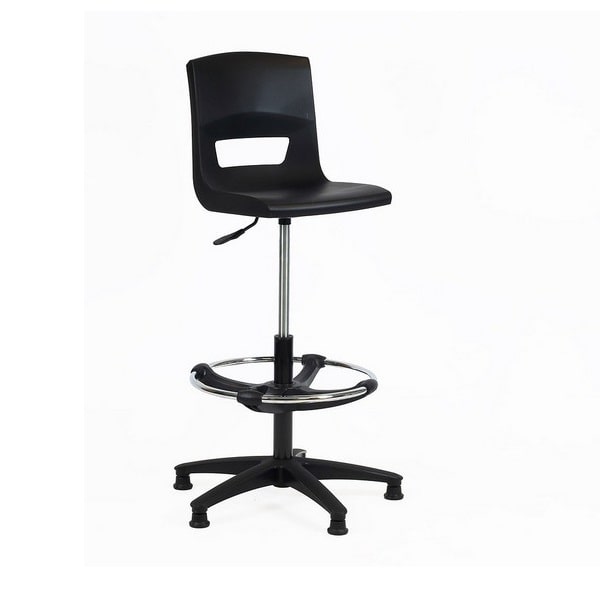 Postura+ Task Stool - Jet Black