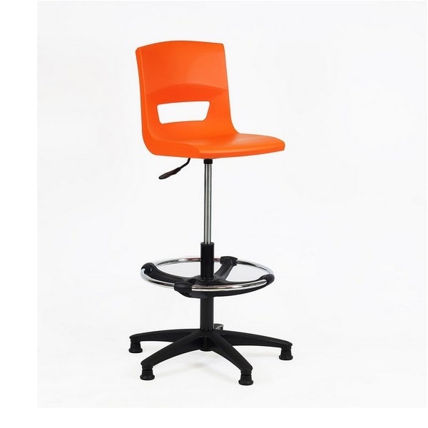 Postura+ Task Stool - Tangerine Fizz