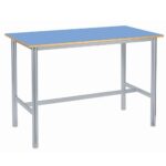 MT Art Craft & Lab Tables - Fully Welded Round H Frame - MDF Edge
