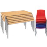Package: Primary School Desks and Chairs