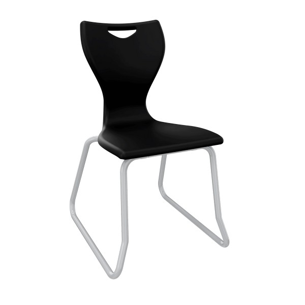 EN Classic Skid Base Chairs - Black