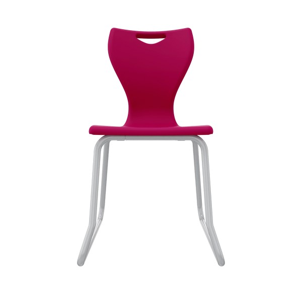 EN Classic Skid Base Chairs - Fuchsia