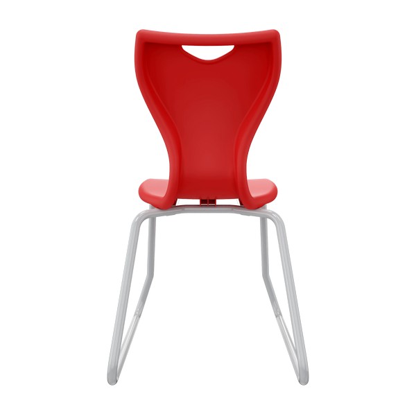 EN Classic Skid Base Chairs - Red