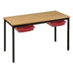 CB Classroom Tables with Trays