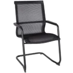 Contour Cantilever Mesh Back Black Meeting Room Chairs