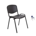 Canteen Chairs for Schools in Black or Blue