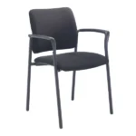 Visitor Chairs with Arms in black
