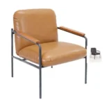 Settle Office Lounge Area Seating with Wooden Arm Pads